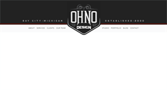 Desktop Screenshot of ohnodesign.com